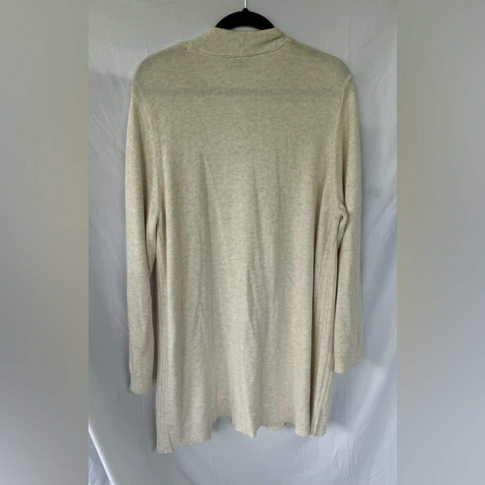 J. Jill Wearever Collection Open Cardigan Size XL - Picture 5 of 6